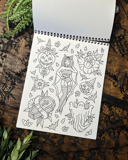 Be Weird Stay Spooky Coloring Book Vol. 1