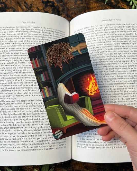 Cozy Ghosty Bookmark