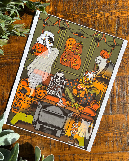 Cozy Classic Halloween Print