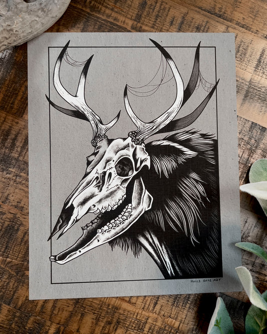 wendigo art print
