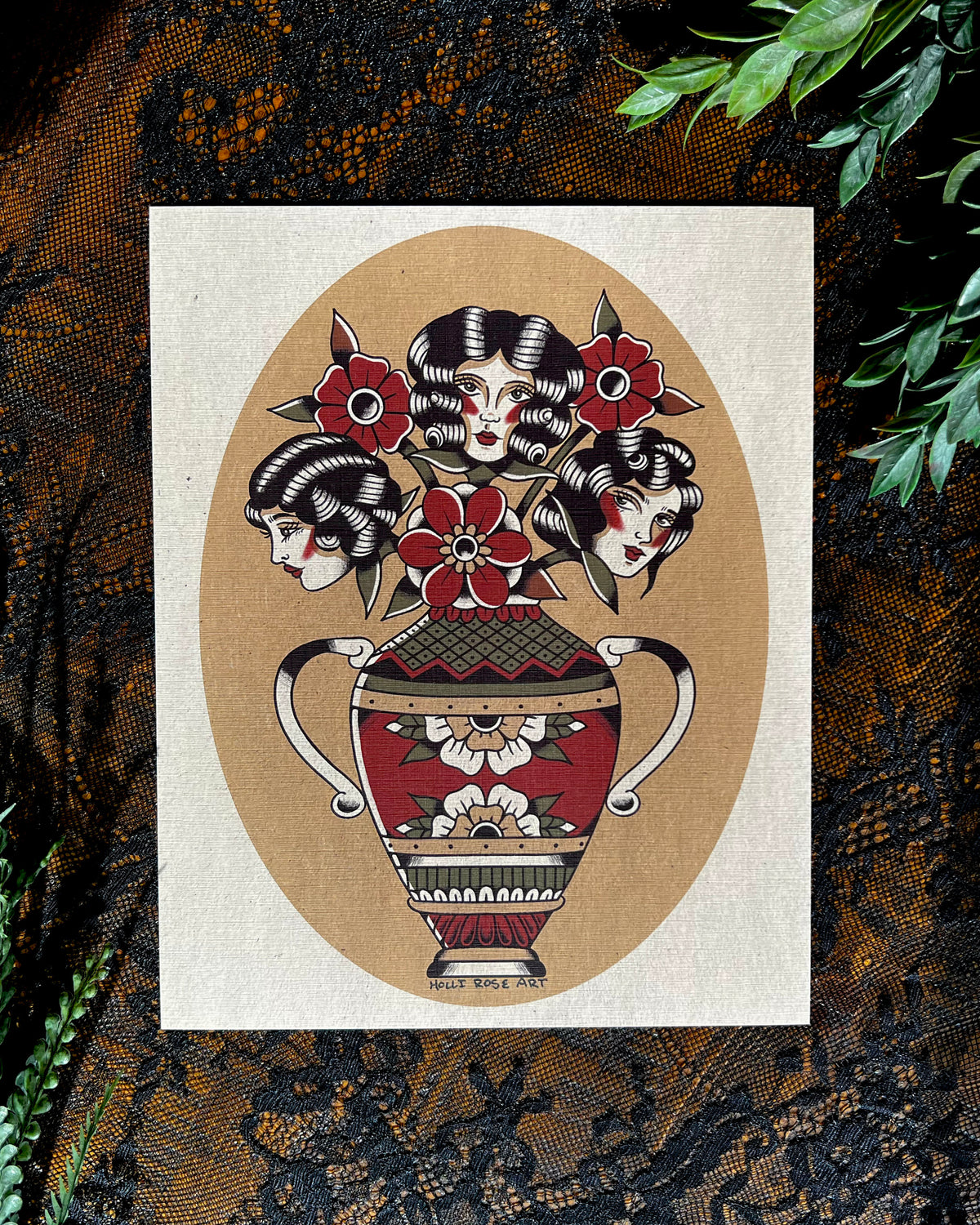 Flower Heads Print