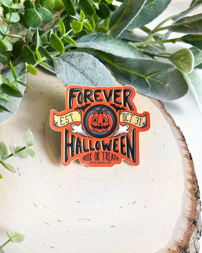 Forever Halloween Sticker