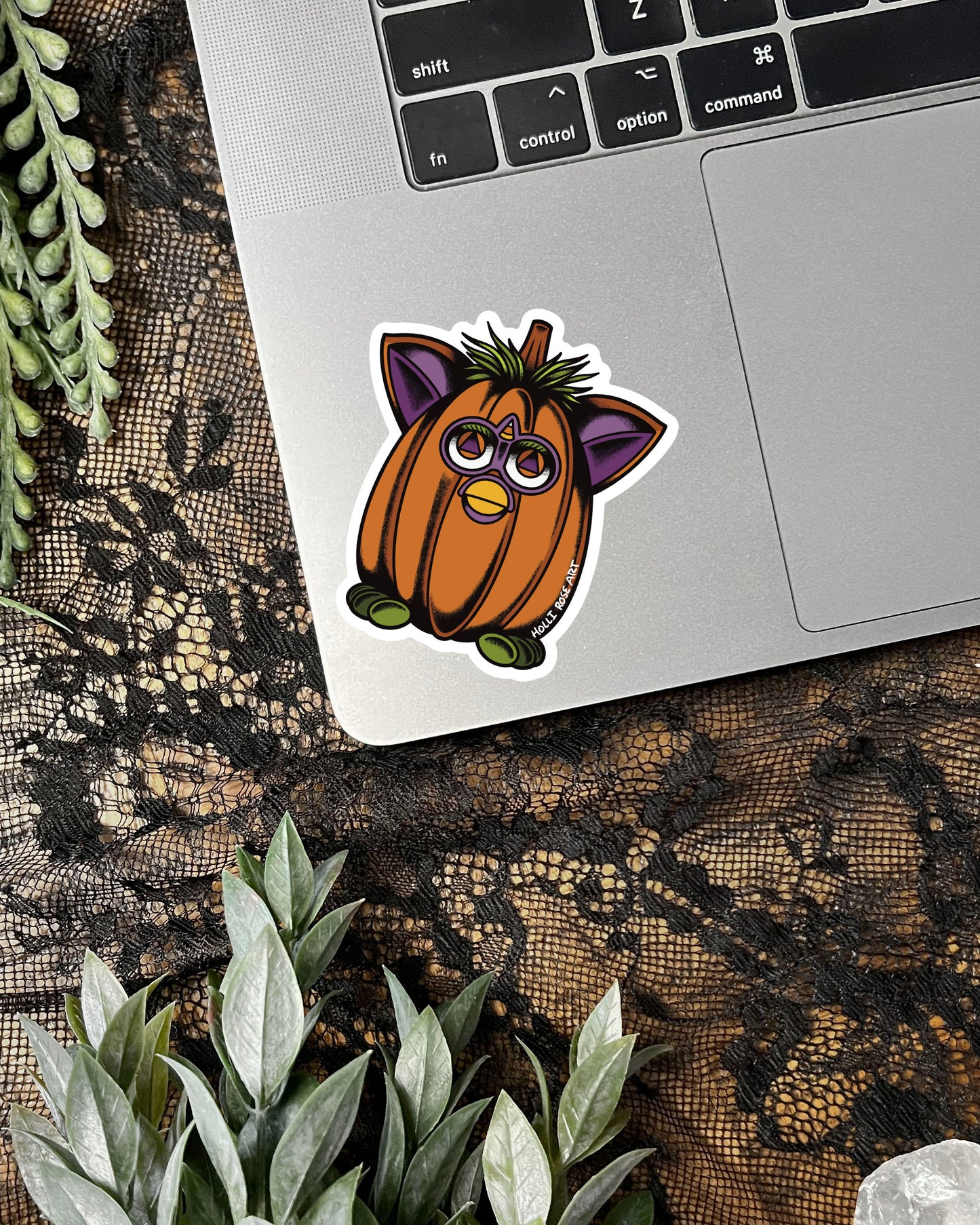 Pumpkin Furb Sticker