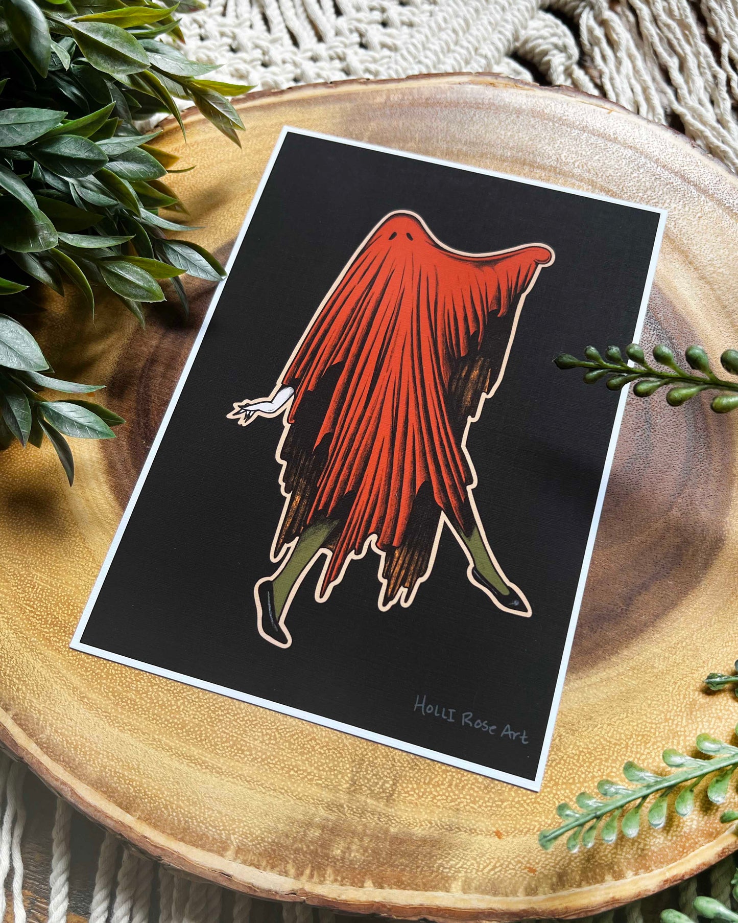 Sheet Ghost Art Print