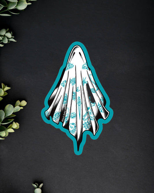 Ink'd Ghost Sticker