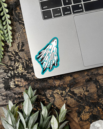Ink'd Ghost Sticker