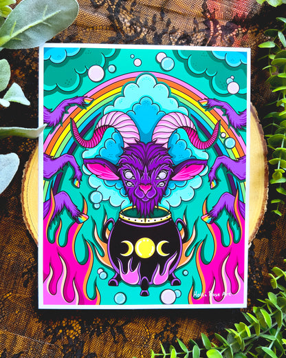 Got Your Goat Art Print