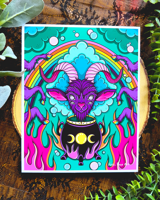 Got Your Goat Art Print