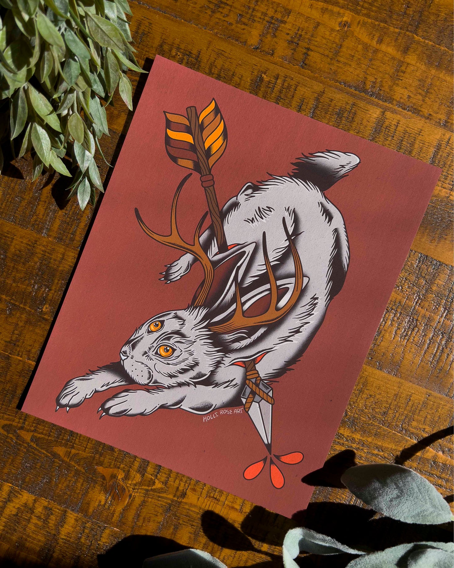Jackalope Print