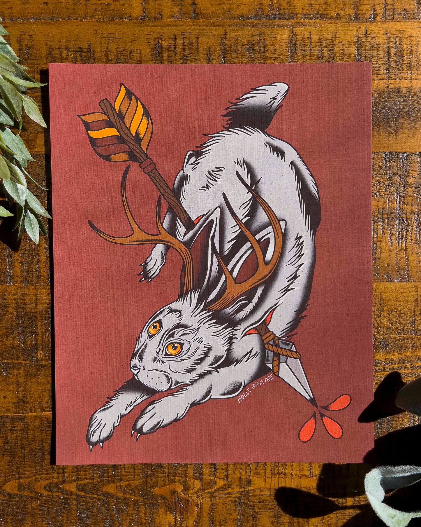 Jackalope Print
