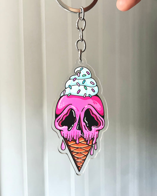 Deathcream Cone Keychain