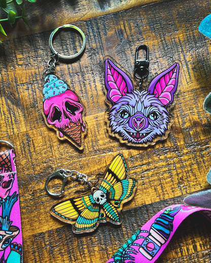 Deathcream Cone Keychain