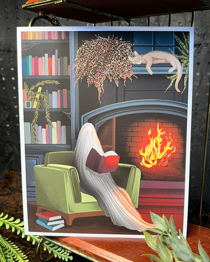 Library Ghost Print