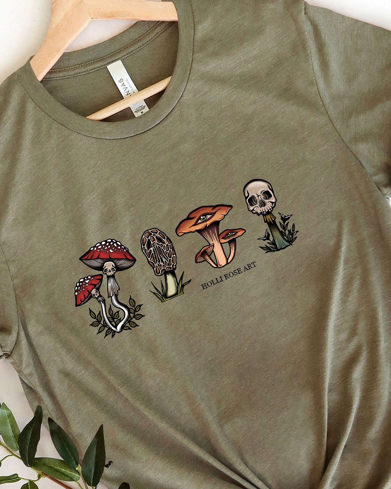 Macabre Mushrooms T-Shirt