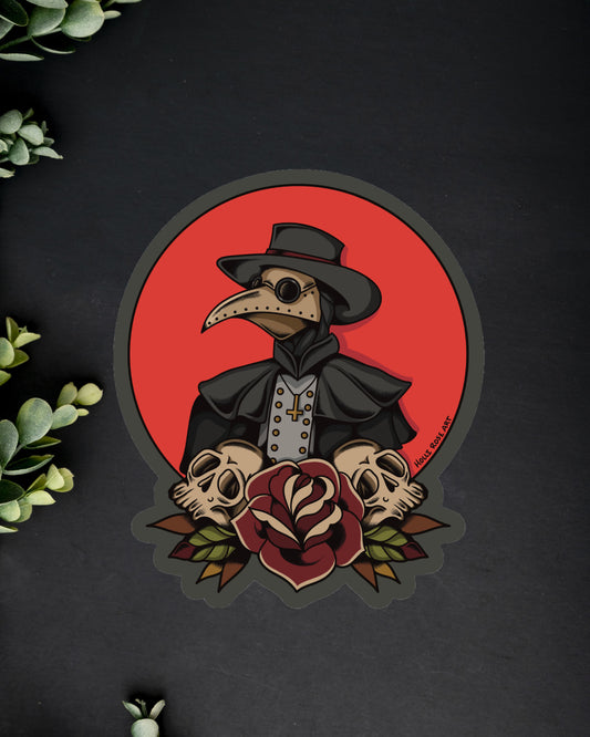 Plague Doctor Sticker