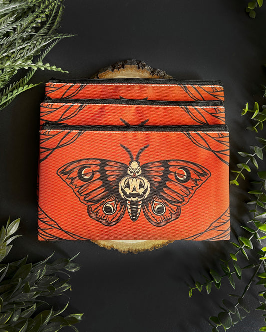 Pumpkin Moth Canvas Bag