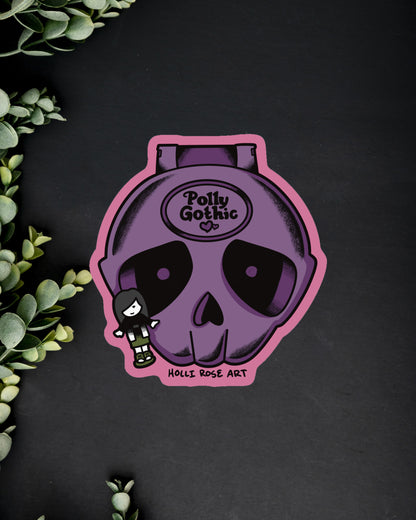 Polly Gothic Sticker