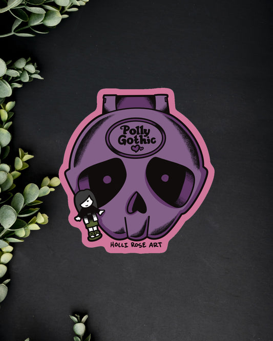 Polly Gothic Sticker