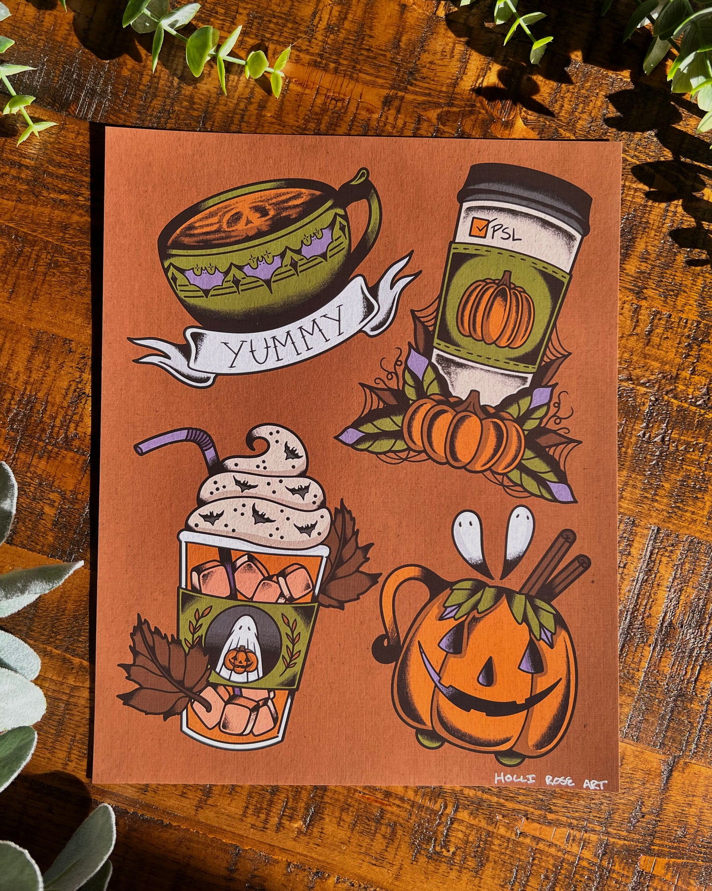 Pumpkin Spice Latte Print