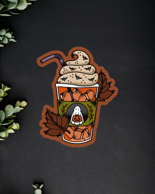 Iced PSL Sticker