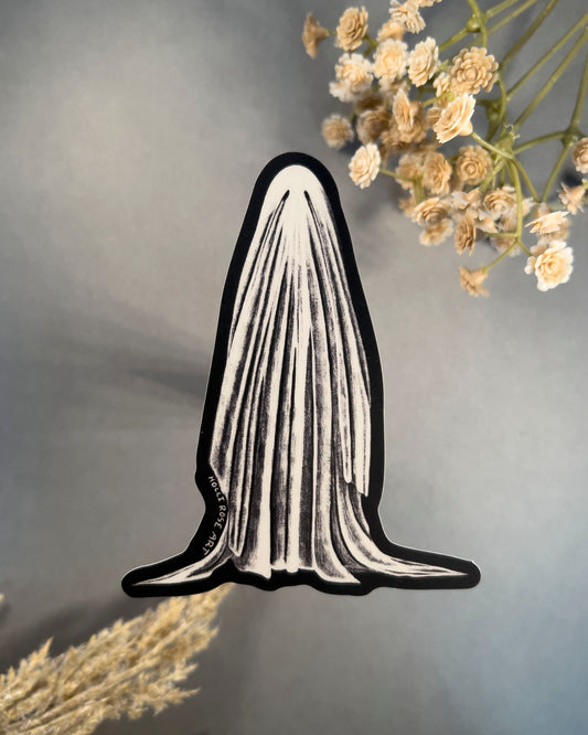 sheet ghost sticker