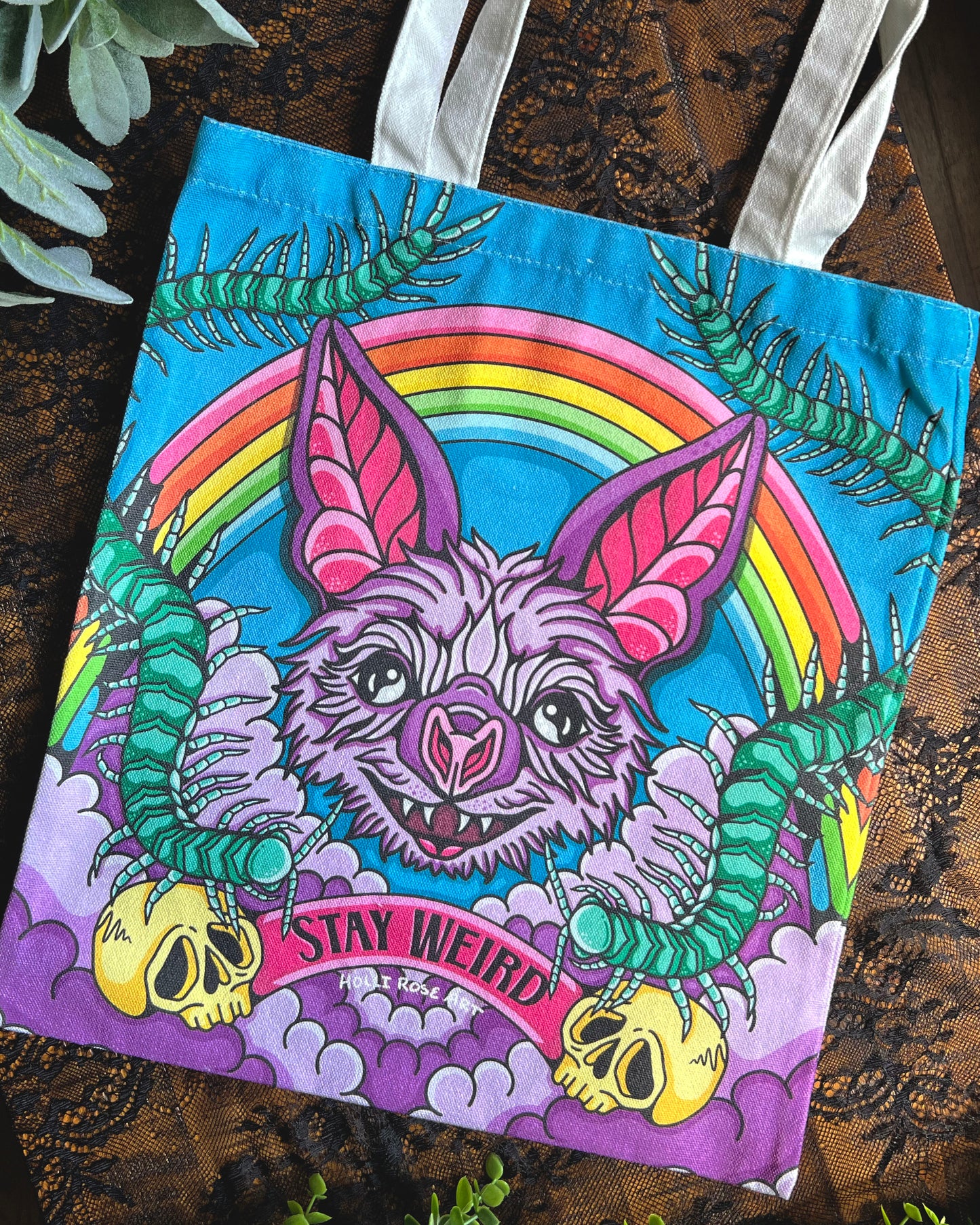 Stay Weird Tote Bag