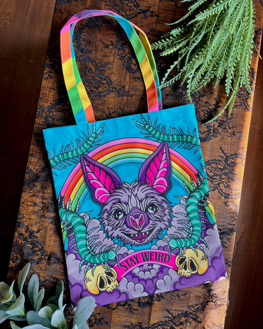 Stay Weird Tote Bag