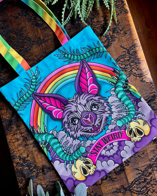 Stay Weird Tote Bag