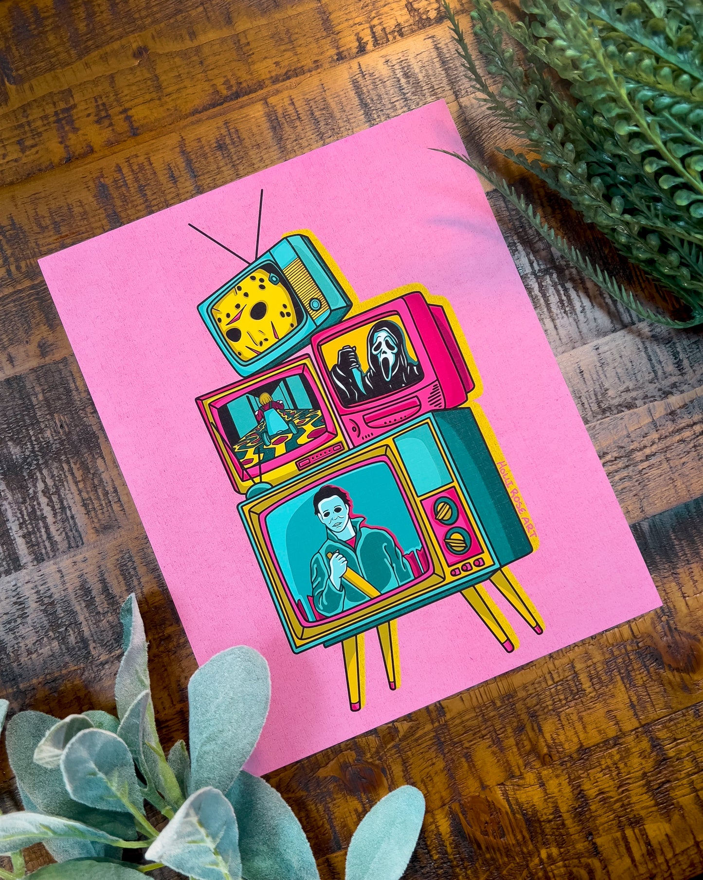Horror TV Print
