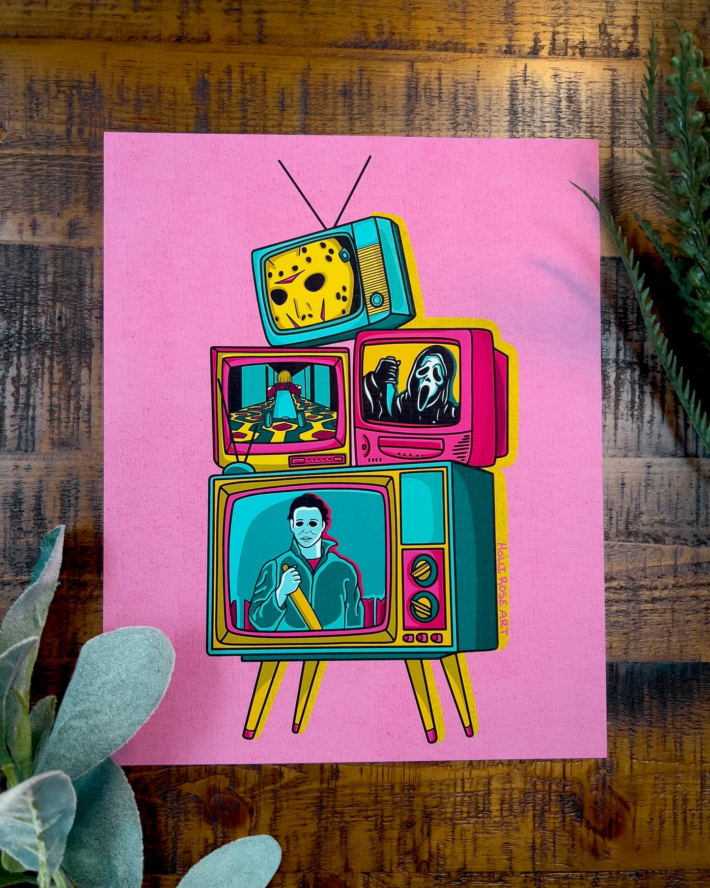 Horror TV Print
