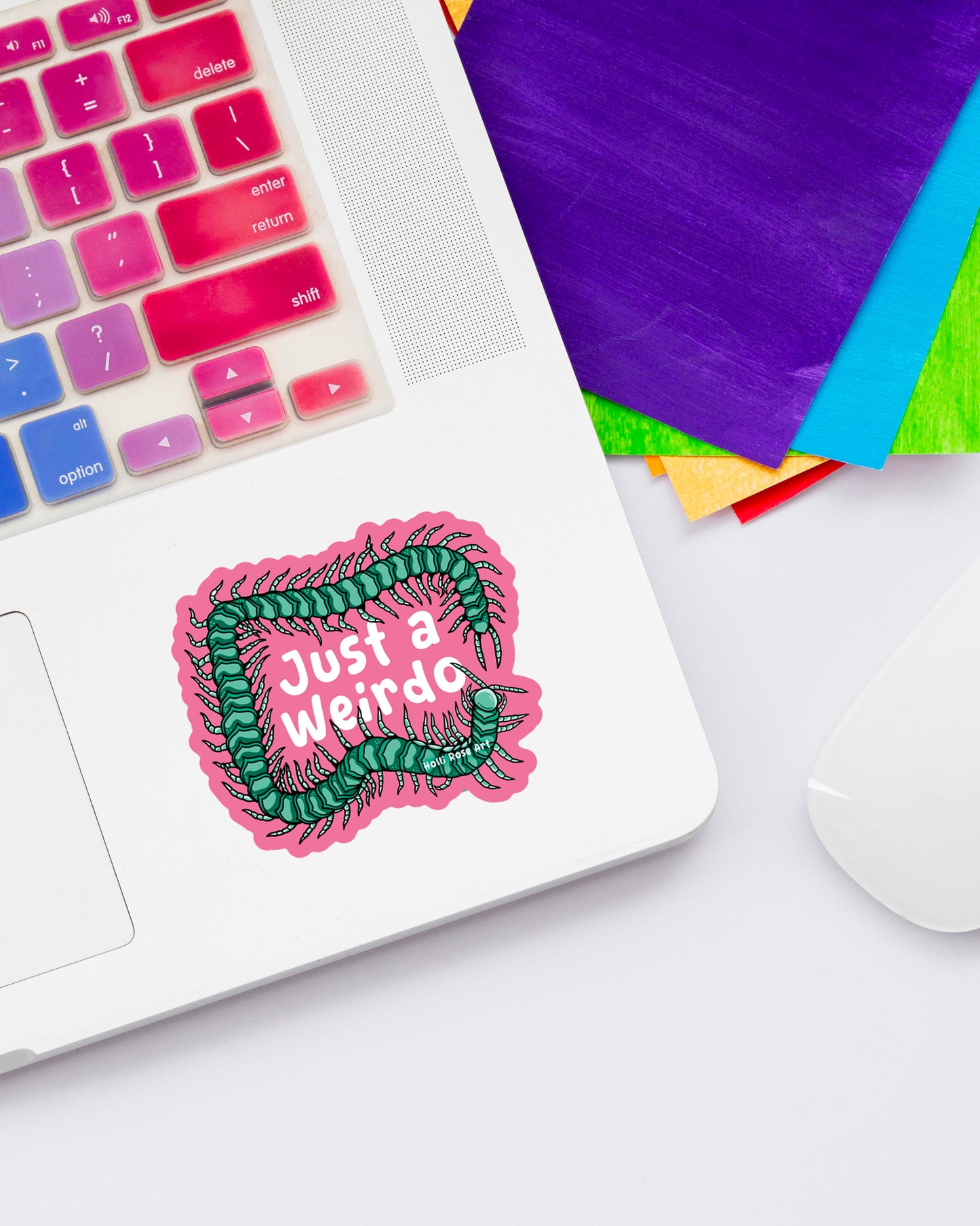 Just A Weirdo Sticker