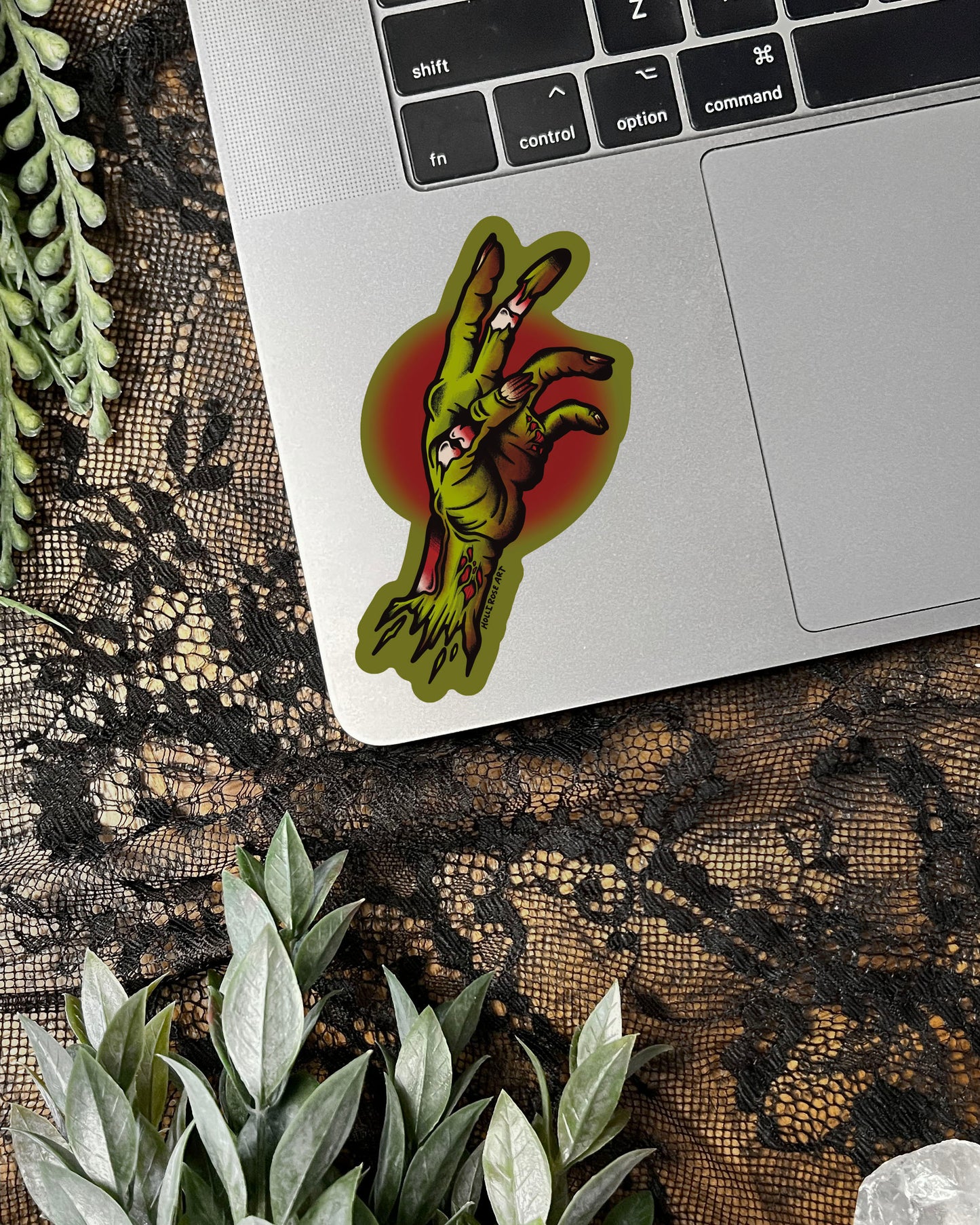 Zombie Hand Sticker