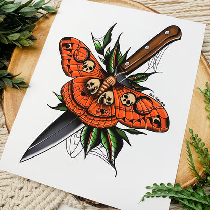 Murder Moth Print