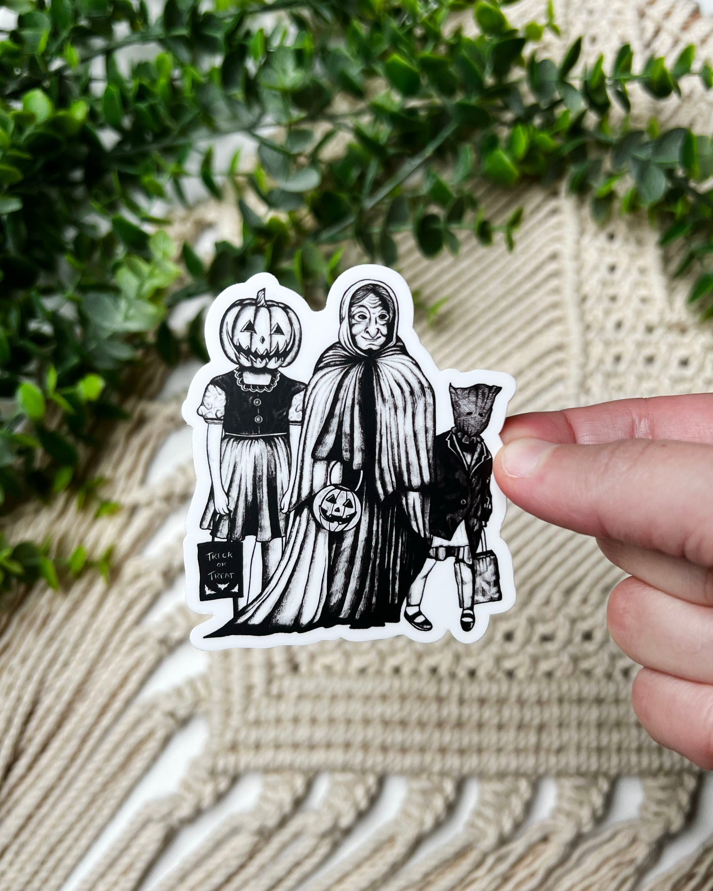 Trick Or Treaters Sticker